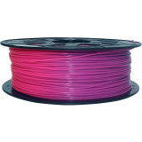 PLA пластик Solidfilament в катушках 1,75мм, 1кг (Изменяется в зависимости от температуры Пурпурный-Розовый/Color change by temperature purple-pink)