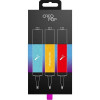 Набор для 3D-ручки Creopop (голубой, оранжевый, красный)