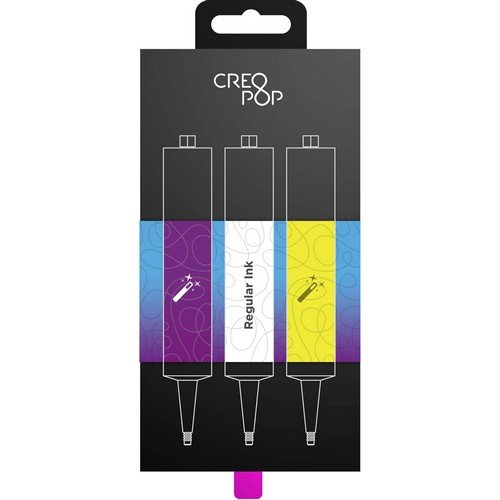 Набор для 3D-ручки Creopop (фиолетовый, белый, желтый)