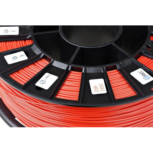 ABS пластик 2,85 REC ярко-красный RAL3028 0,75 кг