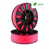 ABS пластик 1,75 SEM флуоресцентный розовый 0,8 кг