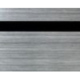 Пластик SCX-176 сатиновое серебро/черный 1200х600х0,8 для лазерной обработки
