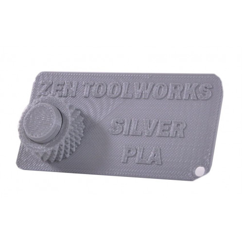 PLA пластик 1,75 SEM серебро (металлик)