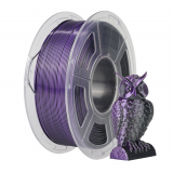 Silk PLA+ пластик Sunlu 1,75 мм черный+фиолетовый 1 кг