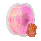 Silk PLA+ пластик Sunlu 1,75 мм розовый+золотой 1 кг