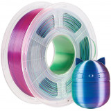 PLA Silk пластик Anycubic 1,75 мм синий-зеленый-фиолетовый 1 кг