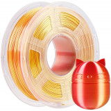 PLA Silk пластик Anycubic 1,75 мм красно-золотой 1 кг