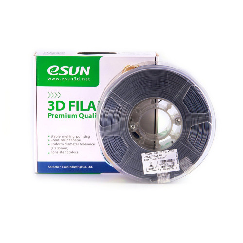 PLA пластик ESUN 1,75 мм, 1 кг, серый