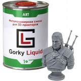 Фотополимерная смола Gorky Liquid ART серая 1 кг