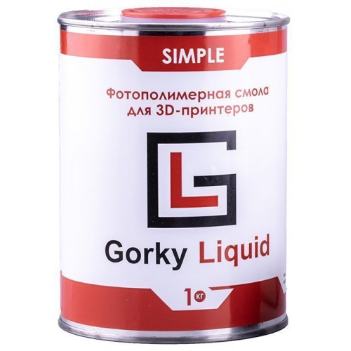 Фотополимер Gorky Liquid Simple черный 1кг