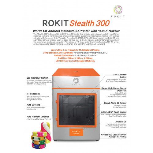 3D принтер Rokit Stealth 300 