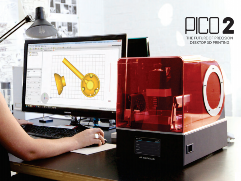 Изображение смолы (LCD / DLP / SLA) 3D-принтер: Asiga Pico 2