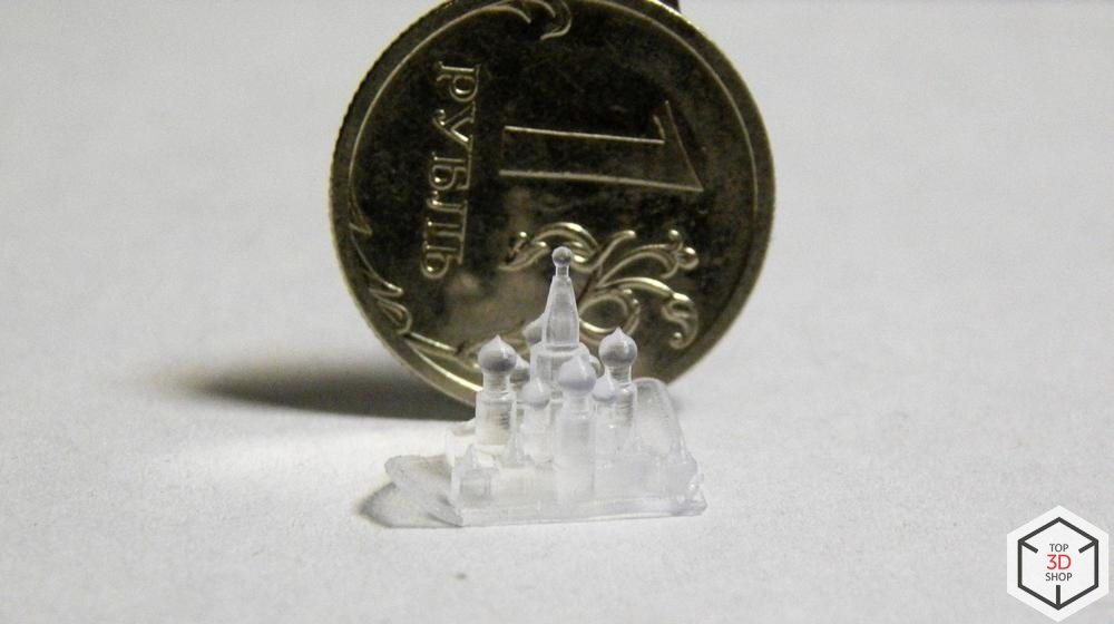 Архитектурный макет напечатанный на 3D принтере по технологии SLA