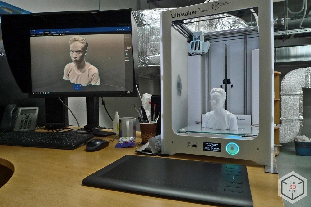 3D-печать сувенирной продукции - копий выставляемых произведений