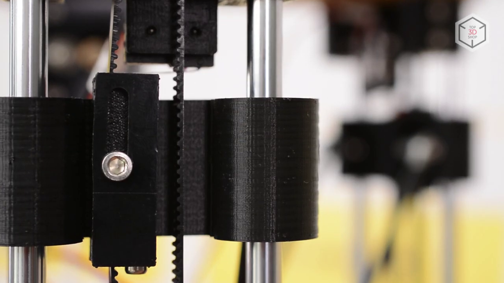 Длина ремней 3D-принтера регулируется