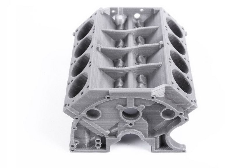 Пример печати на 3D-принтере Prusa i3 Steel DIY