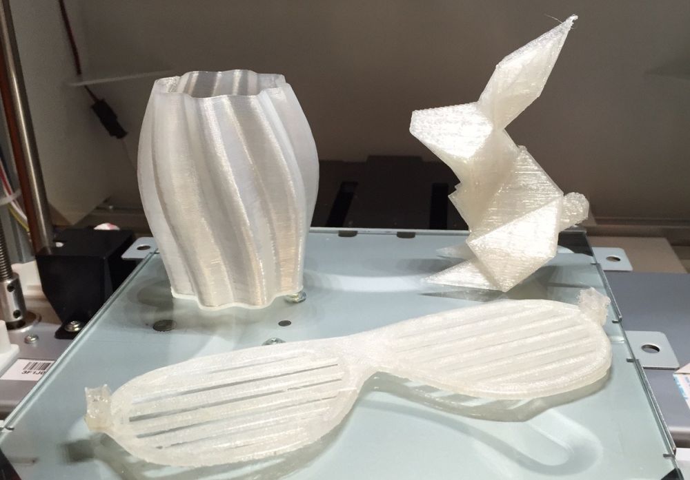 Пример печати 3D-принтера XYZprinting Da Vinci Junior