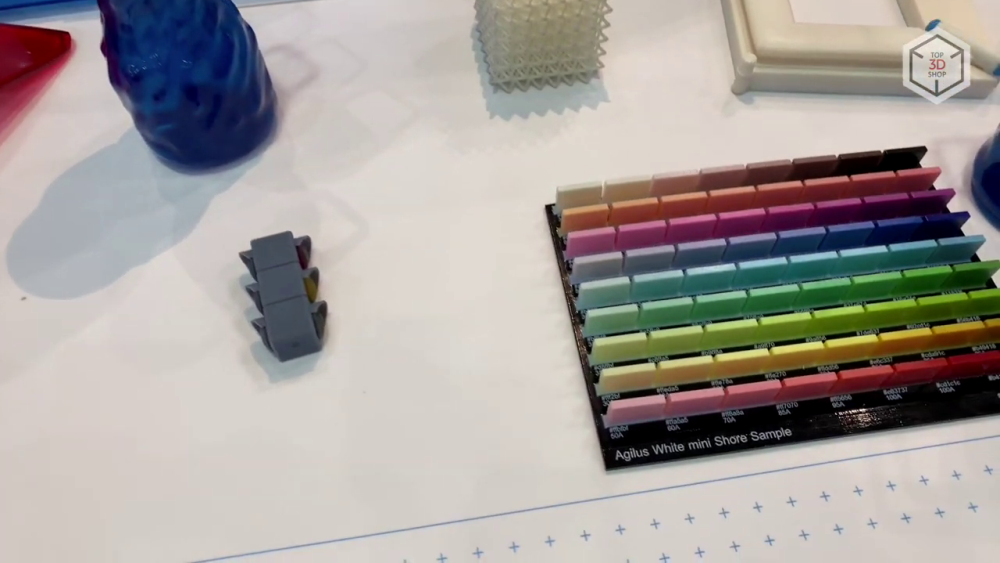 Пользователь 3D-принтеров серии J получает доступ к полумиллиону комбинаций цветов, текстур