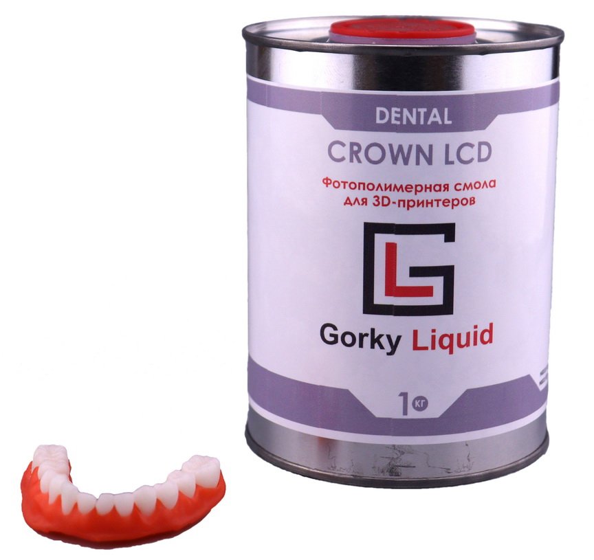 Фотополимер Gorky Liquid Dental Crown A1-A2 LCD\DLP 1 кг