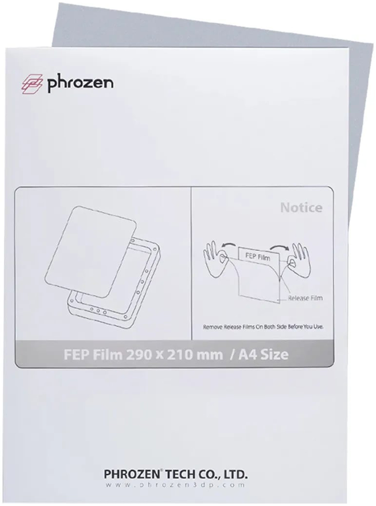 FEP пленка для 3D принтера Phrozen, размер А4