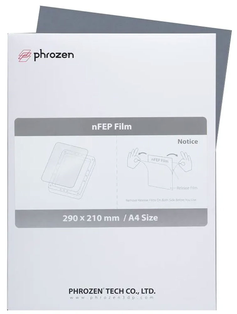 Пленка nFEP для ванны (210х290 мм) для 3D принтеров Phrozen