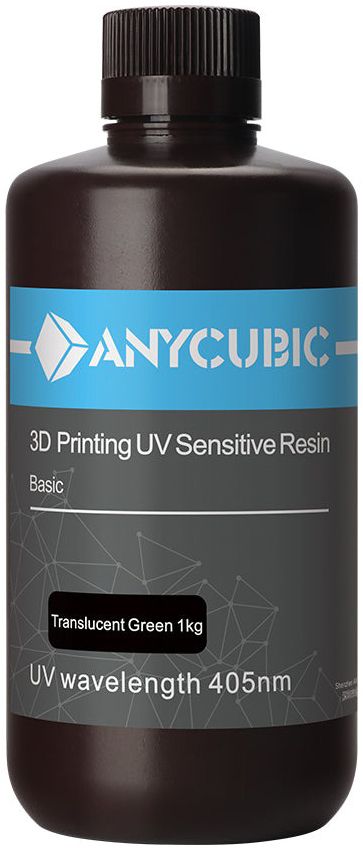 Фотополимер Anycubic Colored UV Resin зеленый 1 кг