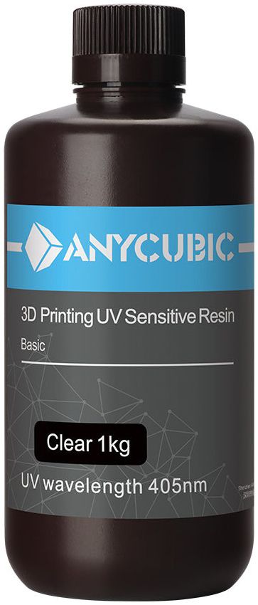 Фотополимер Anycubic Colored UV Resin прозрачный 1 кг