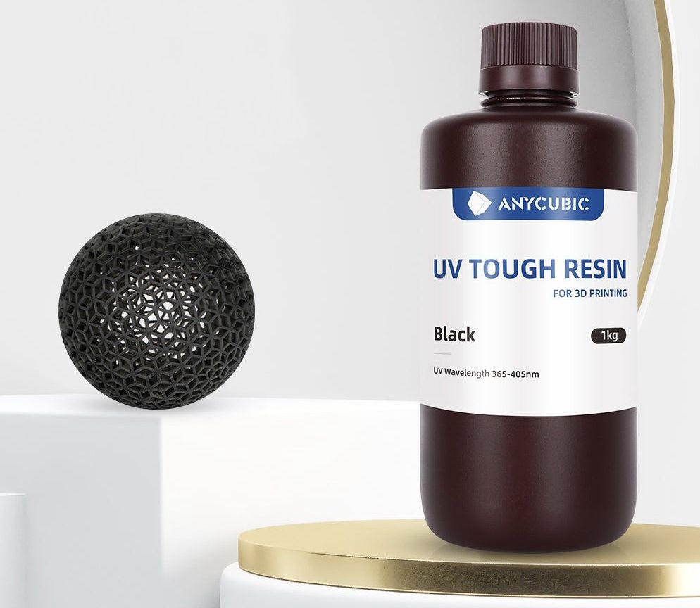 Фотополимер Anycubic UV Tough Resin черный 1 кг