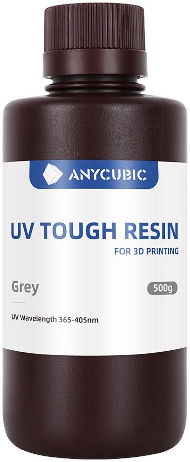 Фотополимер Anycubic UV Tough Resin серый 0,5 кг