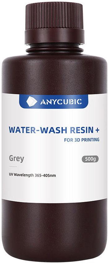 Фотополимер Anycubic Water-Wash Resin+ серый 0,5 кг
