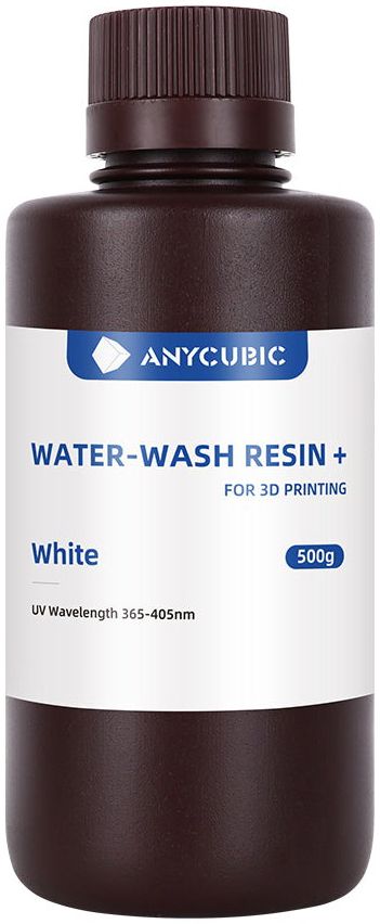 Фотополимер Anycubic Water-Wash Resin+ белый 0,5 кг