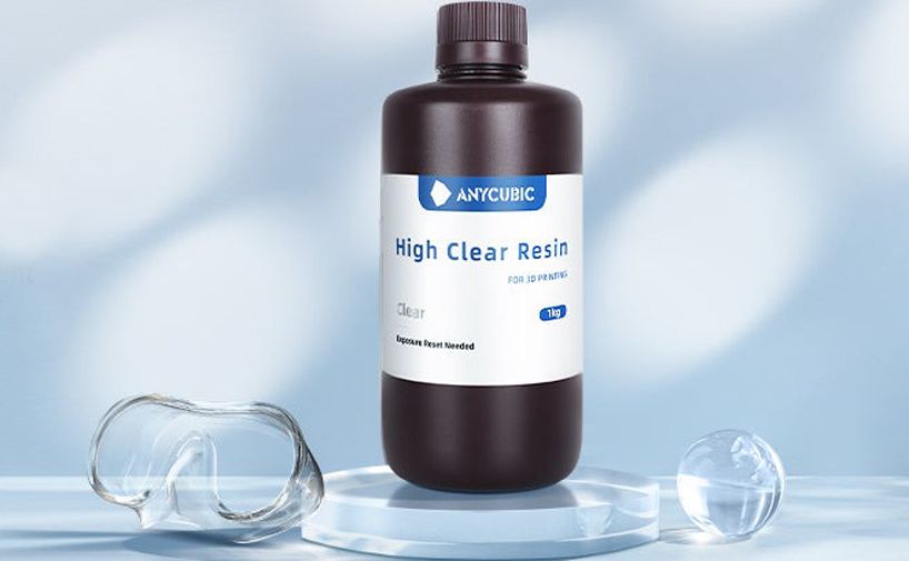 Фотополимер Anycubic High Clear Resin Прозрачный 1 кг