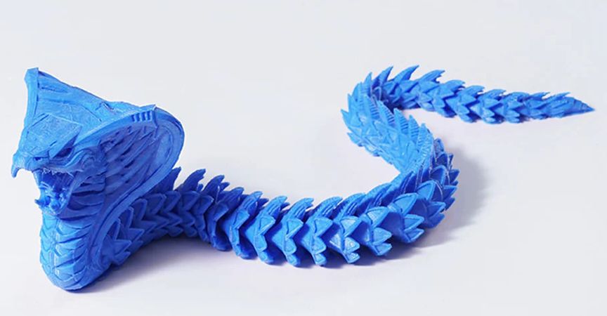 Образцы изделий из PLA пластика Anycubic 1,75 мм