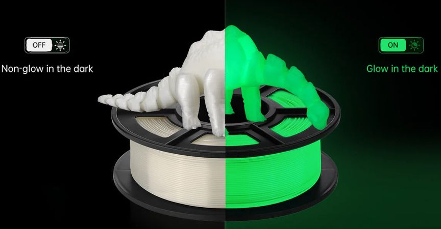 PLA Glow пластик Anycubic 1,75 мм 