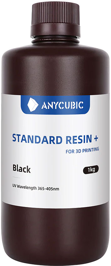 Фотополимер Anycubic Standard Resin+ черный 1 кг