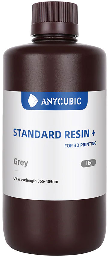 Фотополимер Anycubic Standard Resin+ серый 1 кг