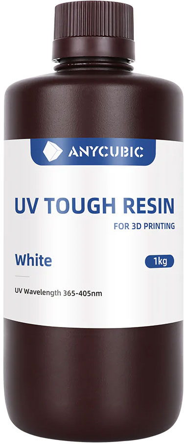 Фотополимер Anycubic Tough Resin белый 1 кг