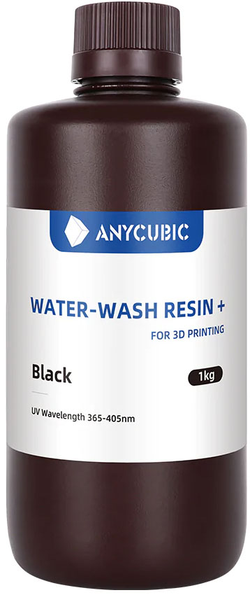 Фотополимер Anycubic Washable Resin черный 1 кг