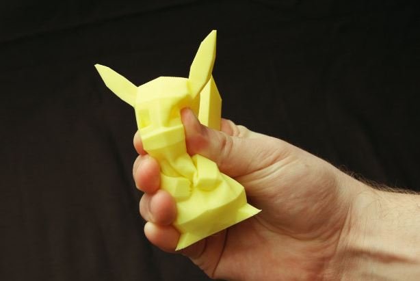 Напечатанная модель Bflex пластик Bestfilament 1,75 мм желтый 0,5 кг