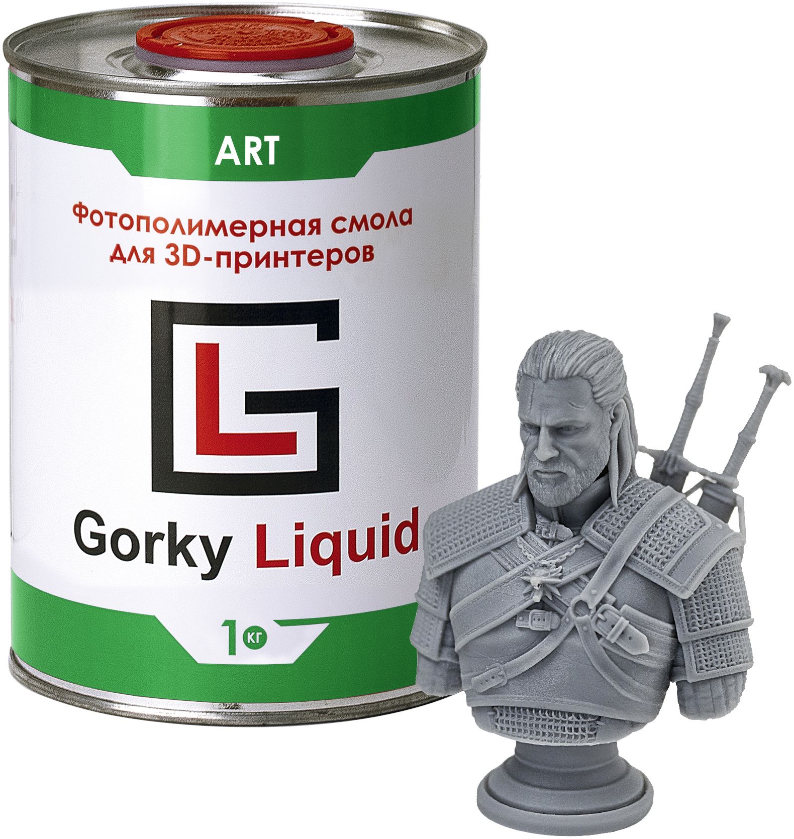 Фотополимерная смола Gorky Liquid ART серая 1 кг