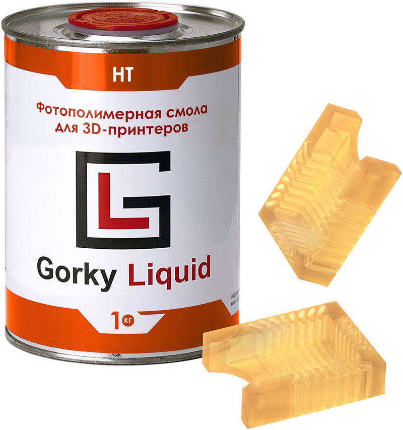 Фотополимерная смола Gorky Liquid HT Полупрозрачная 1 кг