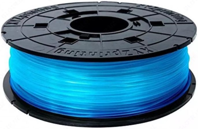 PLA пластик XYZPrinting NFC 1,75 мм прозрачно-голубой 0,6 кг