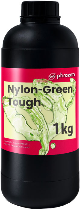 Фотополимер Phrozen Nylon Green Tough зеленый 1 кг