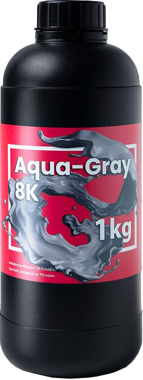 Фотополимер Phrozen Aqua Gray 8K серый 1 кг