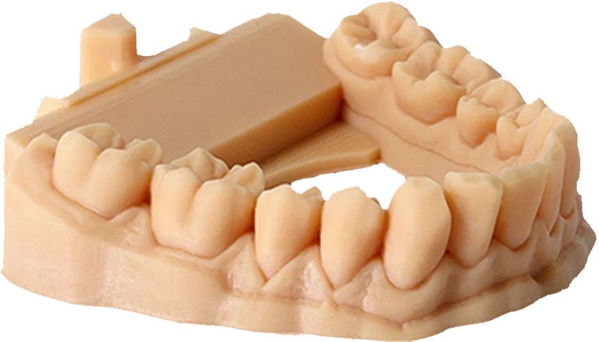 Зубной прототип из материала для 3Д печати Phrozen Dental