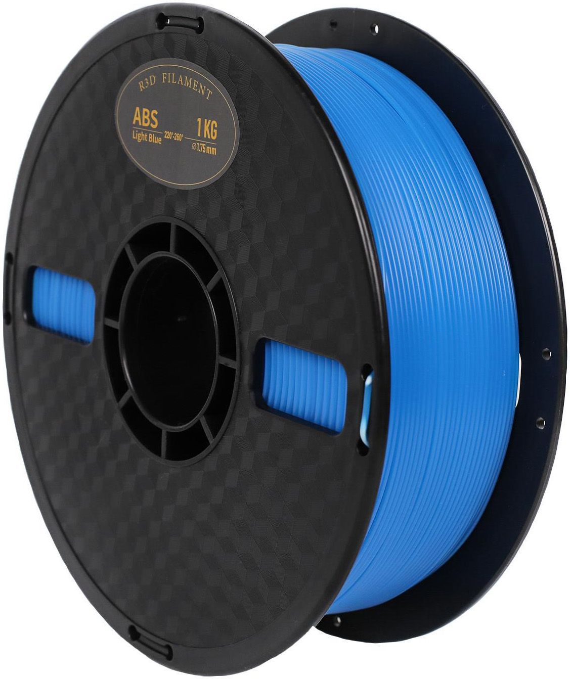 ABS+ пластик R3D 1,75 мм голубой 1 кг
