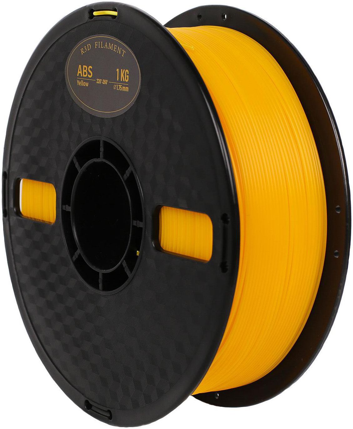 ABS+ пластик R3D 1,75 мм желтый 1 кг