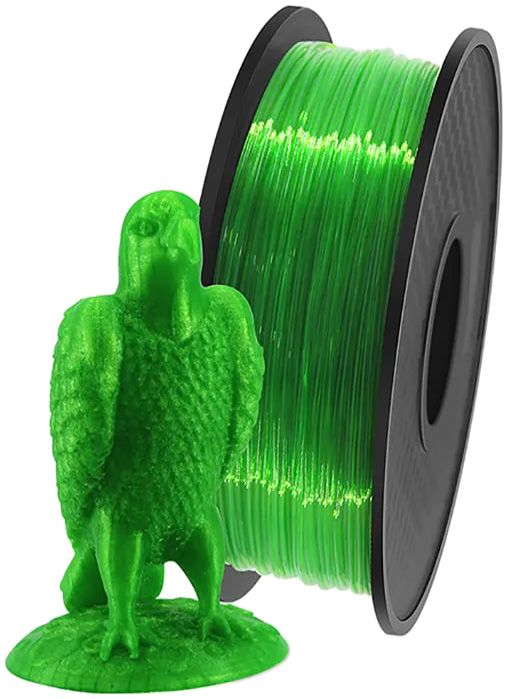 PETG пластик R3D 1,75 мм флуоресцентный зеленый 1 кг