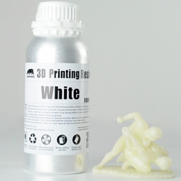 Печать Wanhao Resin белый 0,5 л