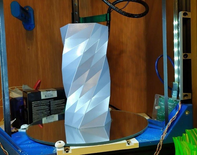 Печать PETG пластиком 3D-Club 1,75 мм серебряный 1 кг